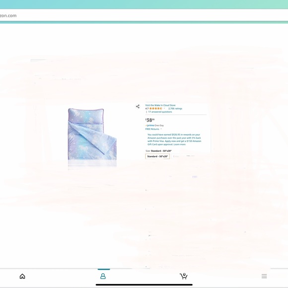 Wake In Cloud - Nap Mat for Kids. Boys Girls Unicorns/Stars,100% Soft Microfiber - Picture 3 of 3